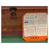 Lane Vintage Art Deco Cedar Lined Blanket Chest 