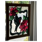Hummingbird Stained Glass 