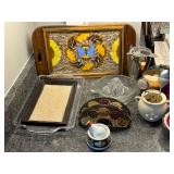 Serving Trays and Barware 