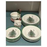 Spode Christmas Tree Dishes 