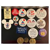 Vintage Delta Airlines Pins and Medals 