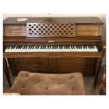 Vintage Bach Upright Piano 