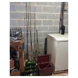 Vintage Fishing Equipment - Rods, Reels, Tackle Boxes, Lures and Accessories 