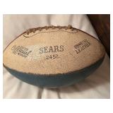 1960’s Sears 2452 Official Leather Football 