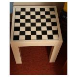 Vintage Checkerboard Table 