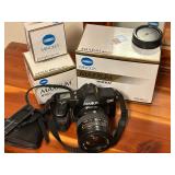 Minolta Maxxum Camera and accessories 