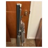 Vintage Retractable Film Projector Screen 