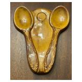 Double Spoon Rest Pottery 