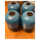 Stoneware Cylindrical Vase 