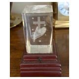 Crystal Praying Hands Decor 