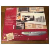 Sony Under Cabinet CD Clock Radio 