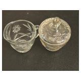 Sugar Bowl and Creamer Set 