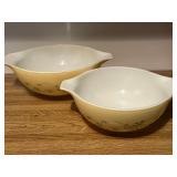 Vintage Pyrex Shenandoah Cinderella Mixing Nesting Bowls 