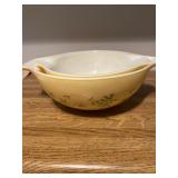 Vintage Pyrex Shenandoah Cinderella Mixing Nesting Bowls 