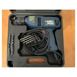 Black & Decker Corded Electric Drill 