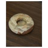 Stone Candlestick Holder 