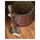 Vintage Lamp and Drum Style Lampshade 