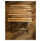 Wood Side Table 
