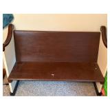 Vintage Wood Pew / Bench