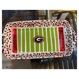 Handpainted UGA Serving Platter