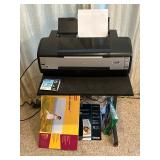 Epson Stylus Photo 1400 Printer w/ Table and Photo Printing Accessories