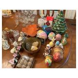 Holiday Decor and Angel Figurines