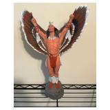 Native American Eagle Dancer Statue 