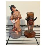 Native American Statues 