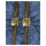 Pair of Vintage Sheffield Divers Sport Watches 