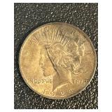 1924 Peace Silver Dollar 
