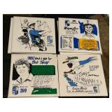 Assorted Vintage Golf Tiles