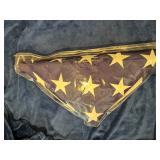 One of Two American Folded Flags 
