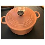 Le Creuset "Peach" Dutch Oven