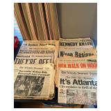 Original Vintage Newspapers of Top World Events