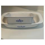 Vintage Pyrex Blue Cornflower Casserole Dishes 