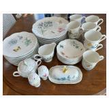Lenox "Butterfly Meadow" China Set - 50 Piece Set 