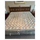 Vintage MCM Bedroom Set w/ Clean Mattress and Boxspring 