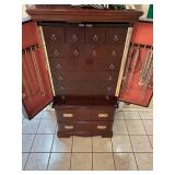 Incredible Standing Jewelry Cabinet 