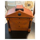 MCM Wood Jewelry Tabletop Box 