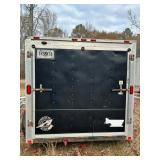 Homesteader Patriot Enclosed Trailer w/ Shelves 