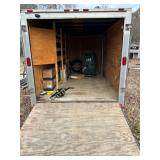 Homesteader Patriot Enclosed Trailer w/ Shelves 