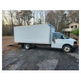 2008 GMC Savana G3500 Box Truck w/ Ramp. Clean Box and Runs. 