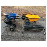 Wheelbarrows and Mower Attachments 