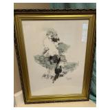 Limited Edition Signed Print of "Father and Children" by Richard Shepard 