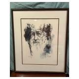 Signed and Numbered Limited Edition Print of "Old Man" by Richard Shepard 