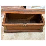 Antique Wooden Chest 