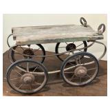 Antique Wood Toy Wagon 