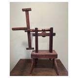 Antique Wooden Yarn Winder 
