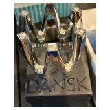Vintage Dansk "Crown" Candle Holder 