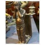 Vintage Bronze Bookend 